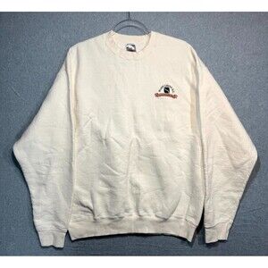 Fruit Of The Loom Sweatshirt Bluff Creek G.C Chanhassen Men's Size XL Cream‎